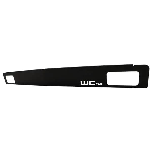 Wehrli 15-19 Chevrolet 2500/3500 Front Bumper Valance Filler Panel Kit w/Tow Hooks - Texture Black thumbnail 3
