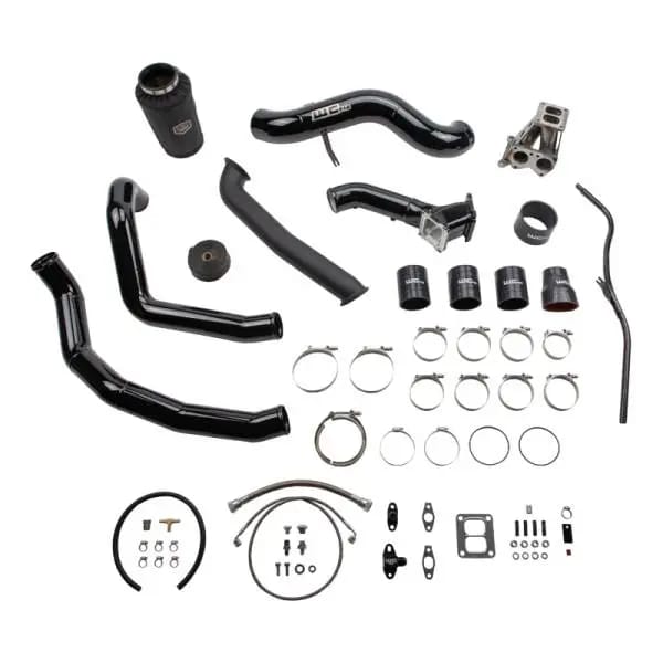 Wehrli 01-04 Chevrolet 6.6L LB7 Duramax S300 Turbo Install Kit (No Turbo) - Bronze Chrome thumbnail 3