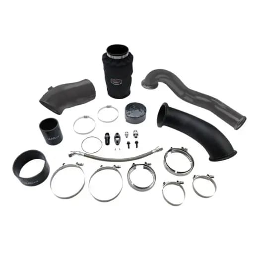 Wehrli 2004.5-07 Cummins 5.9L S400 High Mount Turbo 2nd Gen Swap Kit - Cat Yellow