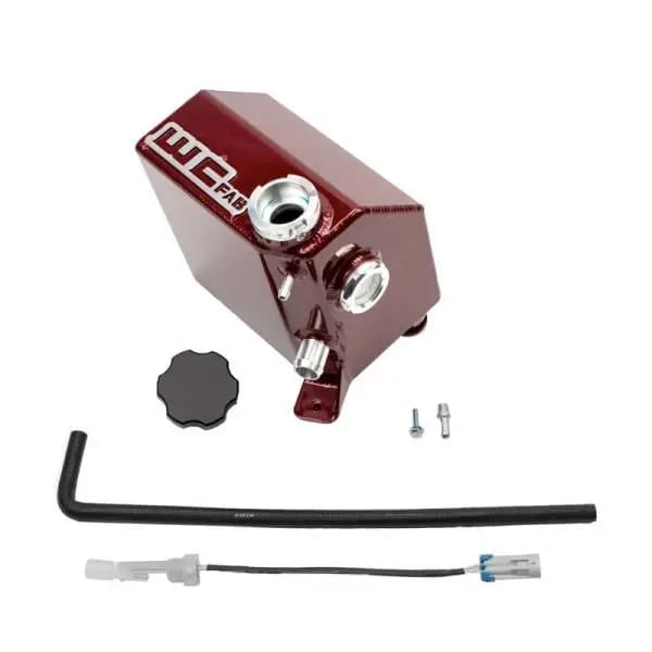 Wehrli 17-19 Chevrolet 6.6L L5P Duramax OEM Placement Coolant Tank Kit - WCFab Red thumbnail 2