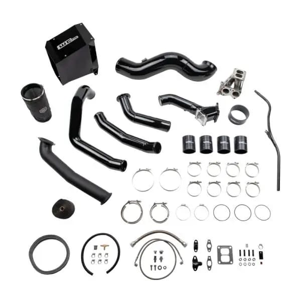 Wehrli 01-04.5 Chevrolet 6.6L LB7 Duramax S400 Turbo Install Kit (No Turbo) - WCFab Red thumbnail 2