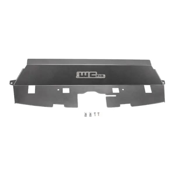 Wehrli 13-18 Cummins Fabricated Aluminum Radiator Cover - Gloss White thumbnail 2
