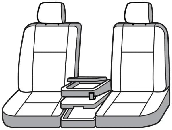 Covercraft 19-24 Chevrolet Silverado Carhartt SeatSaver Custom Front Row Seat Covers - Gravel thumbnail 8
