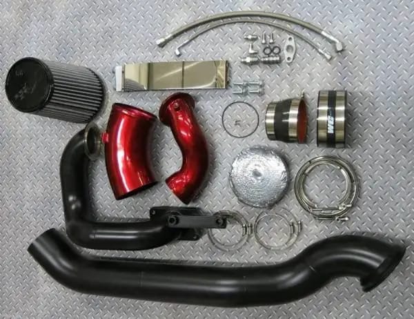 Wehrli 03-07 Dodge 5.9L Cummins S400 Twin Turbo Kit (No Turbo) - WCFab Grey thumbnail 3