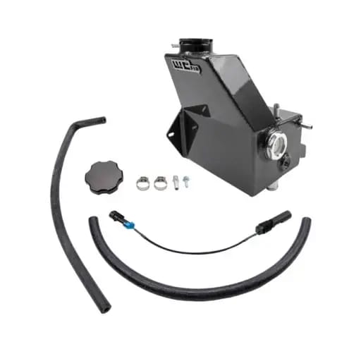 Wehrli 13-18 Dodge 6.7L Cummins OEM Placement Coolant Tank Kit - Fine Texture Black