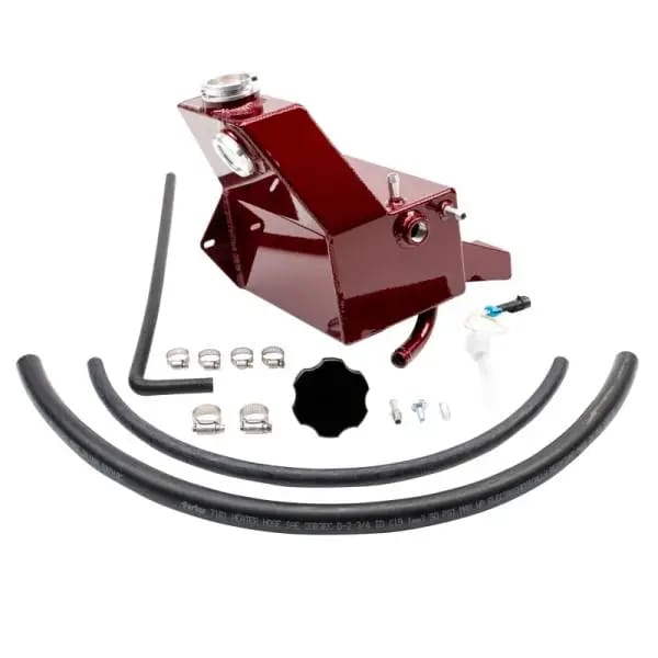 Wehrli 13-18 Dodge 6.7L Cummins OEM Placement Coolant Tank Kit - WCFab Red thumbnail 3