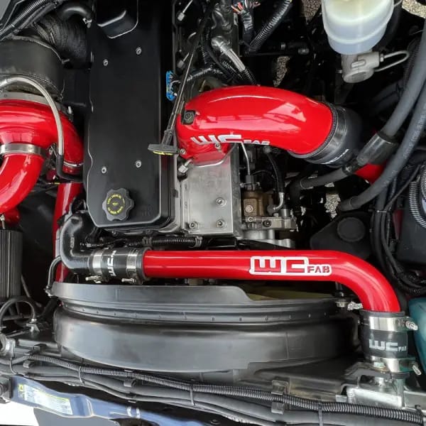 Wehrli 03-09 Dodge 5.9L/6.7L Cummins (Non-Twin CP3) Upper Coolant Pipe - Bengal Blue thumbnail 7