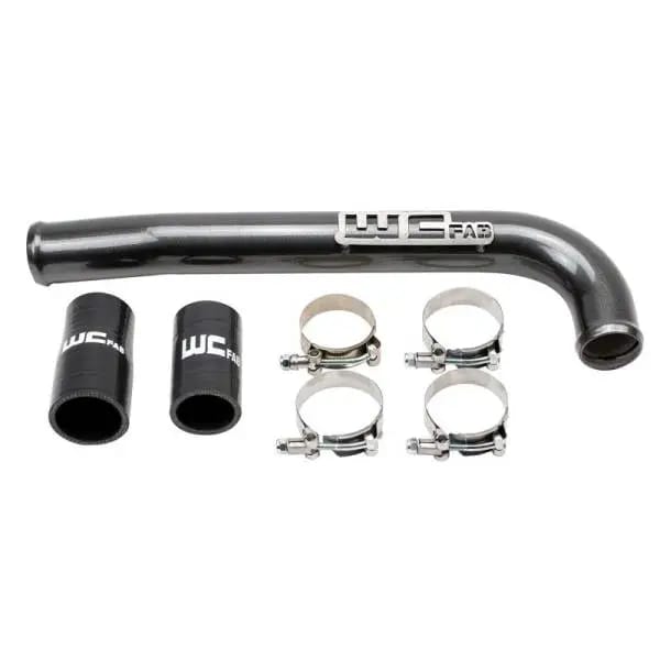 Wehrli 03-09 Dodge 5.9L/6.7L Cummins (Non-Twin CP3) Upper Coolant Pipe - WCFab Grey thumbnail 3