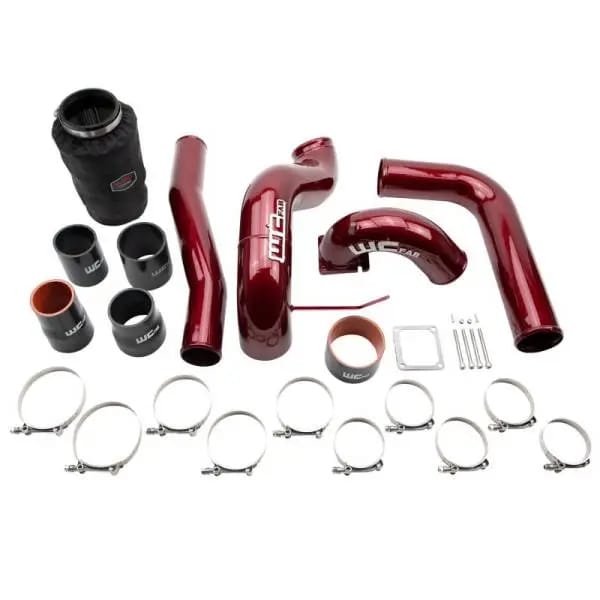 Wehrli 03-07 Dodge 5.9L Cummins High Flow Intake Bundle Kit - WCFab Grey thumbnail 3