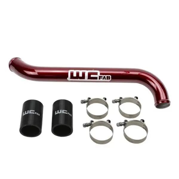Wehrli 11-16 Chevrolet 6.6L LML Duramax Upper Coolant Pipe - Gloss Black thumbnail 2