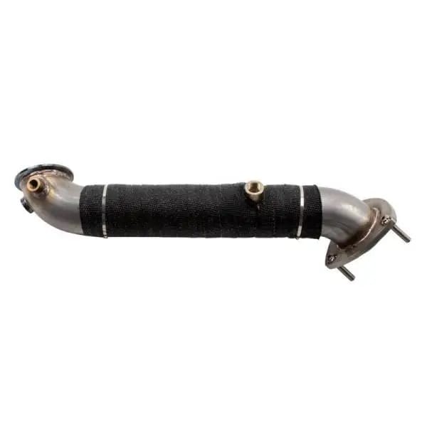 Wehrli 15.5-16 Chevrolet 6.6L LML Duramax 3in Stainless Down Pipe (3 Bolt Flange) thumbnail 3