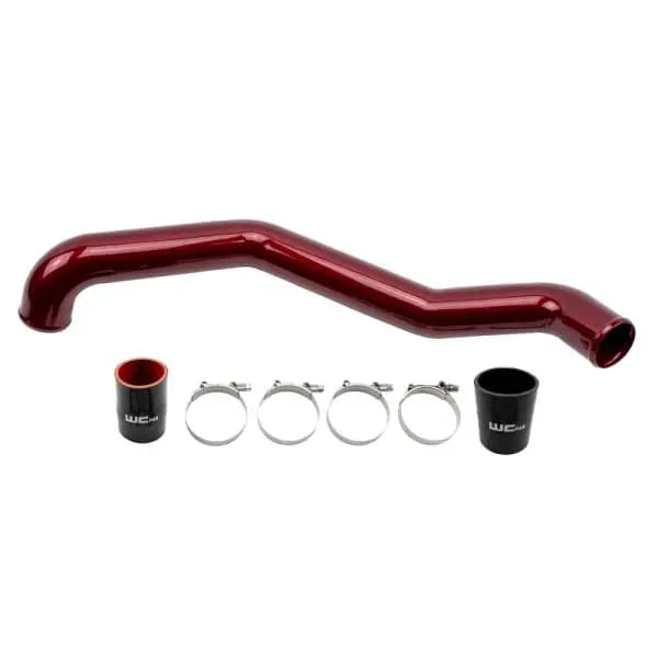 Wehrli 17-19 Chevrolet 6.6L L5P Duramax Driver Side 3in Intercooler Pipe - Bronze Chrome