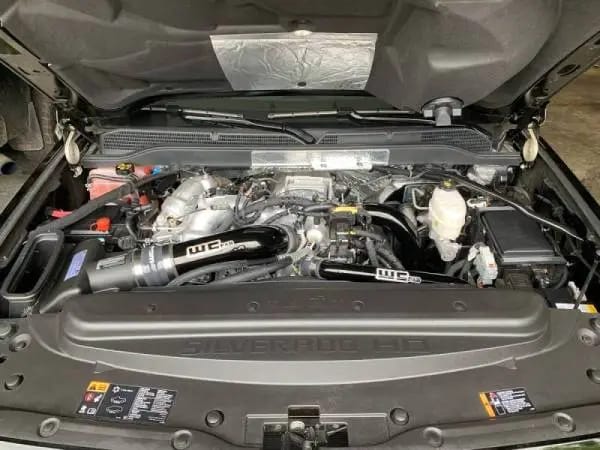 Wehrli 17-19 Chevrolet 6.6L L5P Duramax 4in Intake Pipe (Use w/OEM Air Box) - Candy Teal thumbnail 5
