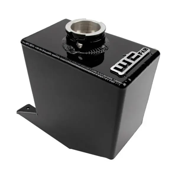 Wehrli 17-19 Chevrolet L5P Duramax Twin Turbo Style Coolant Tank Kit - Gloss Black thumbnail 5