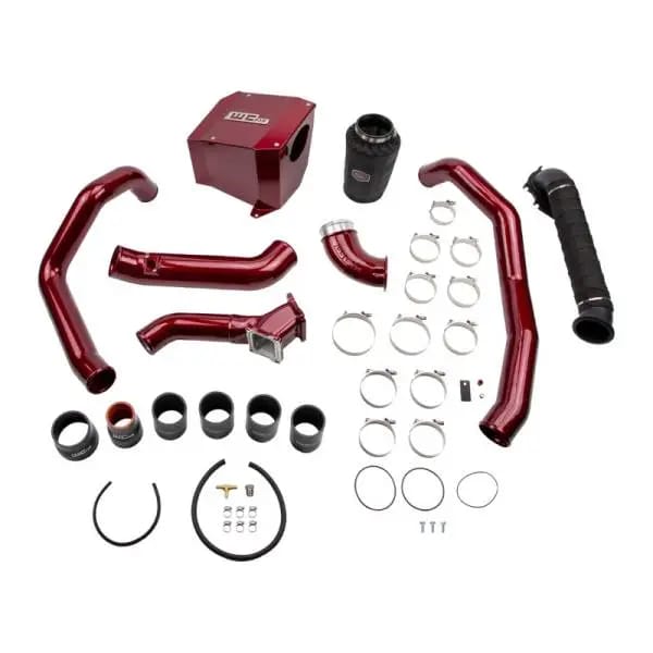 Wehrli 01-04 Chevrolet 6.6L LB7 Duramax High Flow Intake Bundle Kit - CAT Yellow