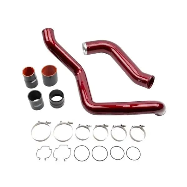 Wehrli 2020-2024 Chevrolet 6.6L L5P Duramax 4in Intake Resonator Pipe - Sparkle Bomber Orange thumbnail 4