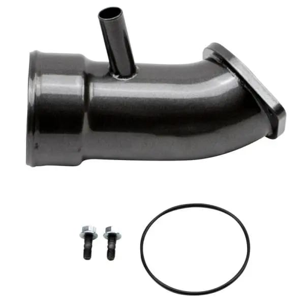 Wehrli 17-19 Chevrolet 6.6L L5P Duramax 3.5in Intake Horn w/PCV Port - Gloss White thumbnail 2