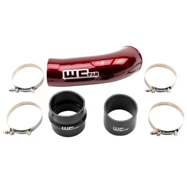 Wehrli 2020-2024 Chevrolet 6.6L L5P Duramax 4in Intake Pipe (Use w/OEM Air Box) - Bengal Silver thumbnail 3