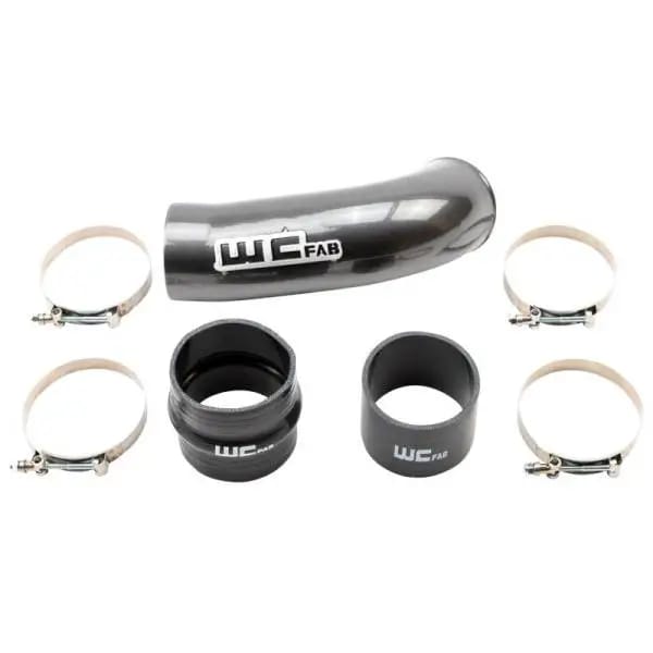 Wehrli 2020-2024 Chevrolet 6.6L L5P Duramax 4in Intake Pipe (Use w/OEM Air Box) - WCFab Grey thumbnail 3