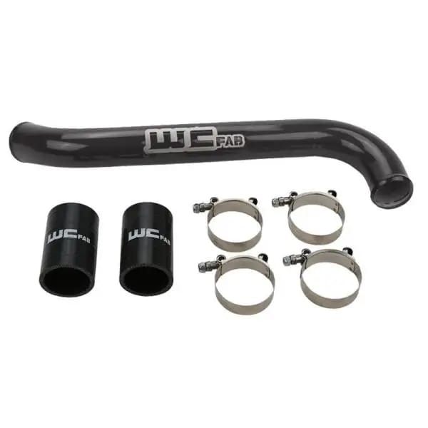 Wehrli 17-19 Chevrolet 6.6L L5P Duramax Upper Coolant Pipe - Candy Teal thumbnail 3