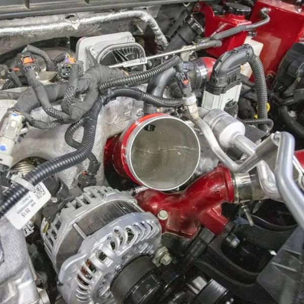 Wehrli 17-24 Duramax L5P High Flow Intake Horn - Kiwi Green thumbnail 3