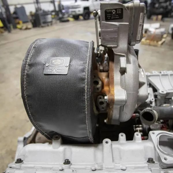 Wehrli 17-23 GM 6.6L L5P Duramax VGT Exhaust Housing Heat Blanket thumbnail 6