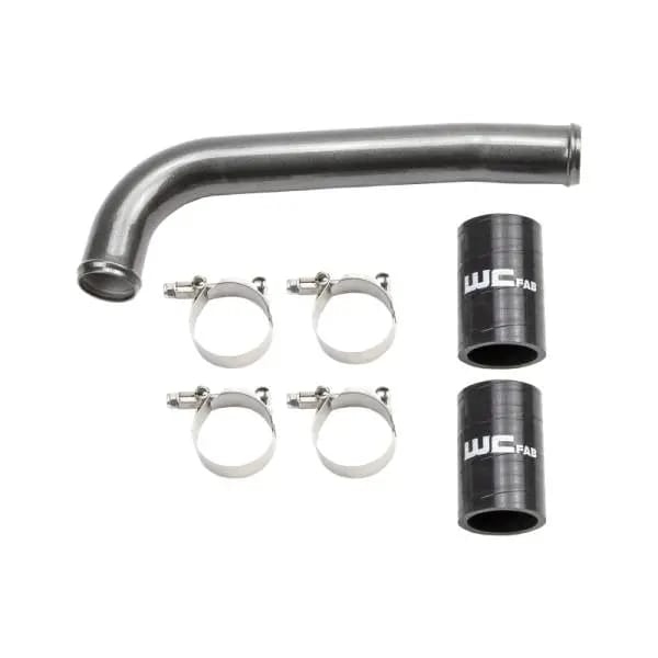 Wehrli 01-05 Chevrolet Duramax LB7/LLY Upper Coolant Pipe - Candy Red thumbnail 2