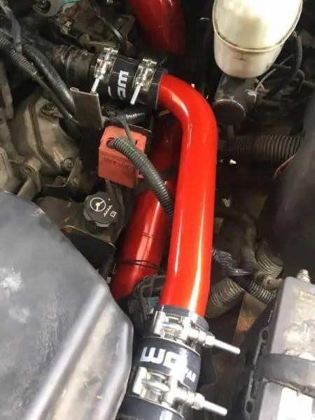 Wehrli 01-05 Chevrolet 6.6L LB7/LLY Duramax Upper Coolant Pipe - WCFab Grey thumbnail 4