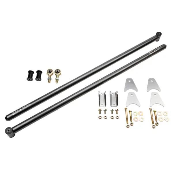 Wehrli 99-10 Ford / 94-22 RAM Univ RCLB/CCSB/ECSB 60in. Traction Bar Kit - WCFab Red