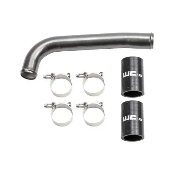 Wehrli 01-05 Chevrolet 6.6L LB7/LLY Duramax Upper Coolant Pipe - WCFab Red thumbnail 2
