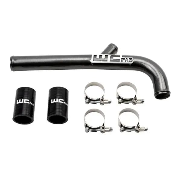 Wehrli 13-15 Dodge Cummins 6.7L w/ Dual Radiator Upper Coolant Pipe - Fine Texture Black