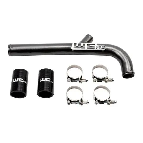 Wehrli 13-15 Dodge Cummins 6.7L w/Dual Radiator Upper Coolant Pipe - Sparkle Granny Smith thumbnail 3