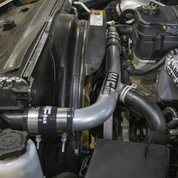 Wehrli 13-15 Dodge Cummins 6.7L w/Dual Radiator Upper Coolant Pipe - Bronze Chrome thumbnail 3