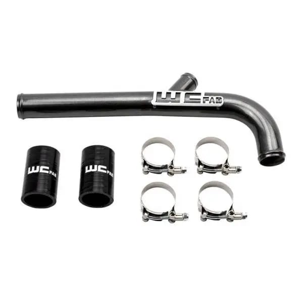 Wehrli 13-15 Dodge Cummins 6.7L w/Dual Radiator Upper Coolant Pipe - Bengal Red thumbnail 3