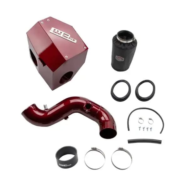 Wehrli 13-18 Cummins 6.7L Intake Kit 4in - WCFab Red thumbnail 2