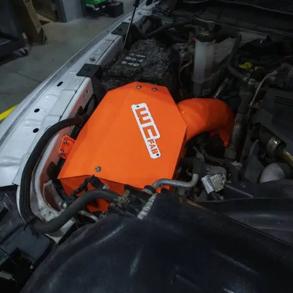 Wehrli 13-18 Cummins 6.7L Intake Kit 4in - WCFab Red thumbnail 5