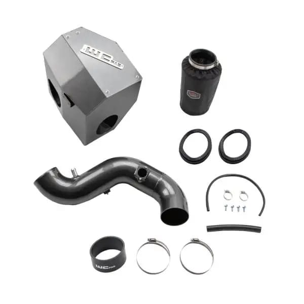 Wehrli 13-18 Cummins 6.7L Intake Kit 4in - Semi-Gloss Black thumbnail 2