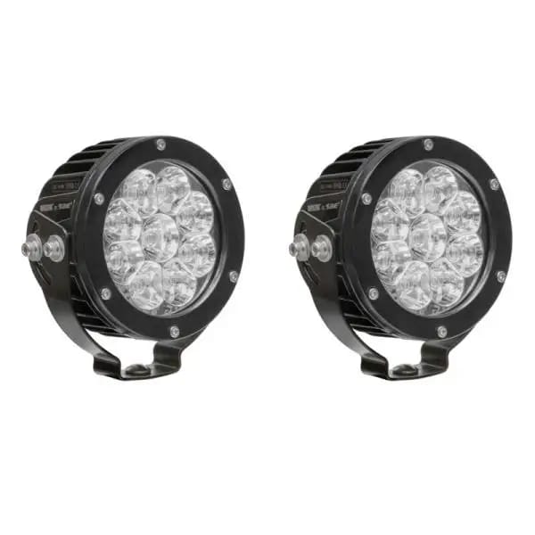 Westin Axis LED Auxiliary Light 4.75 inch Round Spot w/3W Osram (Set of 2) - Black thumbnail 2