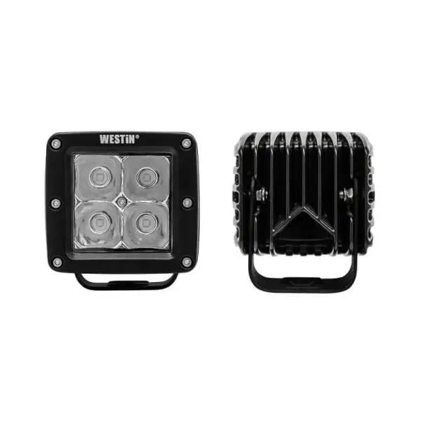 Westin Compact LED -4 5W Cree 3 inch x 3 inch (Set of 2) - Black thumbnail 6