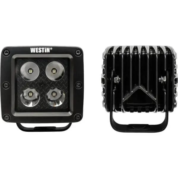 Westin LED Auxiliary Light 3.2in x 3.0in Spot w/5W Cree - Black thumbnail 7
