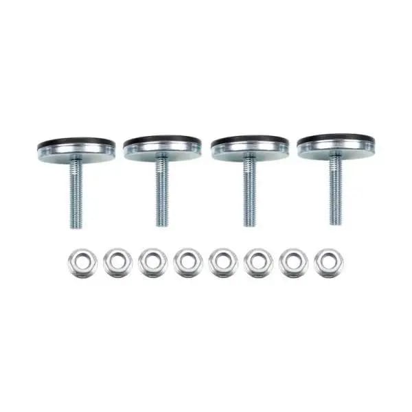 Wehrli Modular Steel Work Bench Leveling Feet Kit, for 4 legs