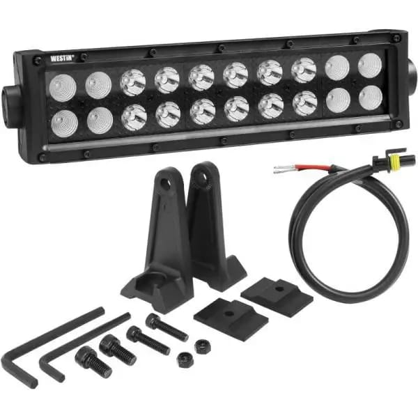 Westin B-FORCE LED Light Bar Double Row 10 inch Combo w/3W Cree - Black thumbnail 4