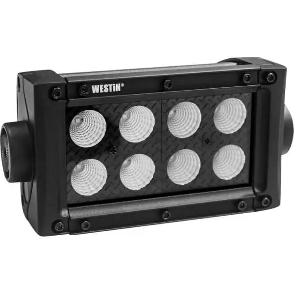 Westin B-FORCE LED Light Bar Double Row 4 inch Flood w/3W Cree - Black thumbnail 2