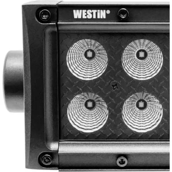 Westin B-FORCE LED Light Bar Double Row 4 inch Flood w/3W Cree - Black thumbnail 4