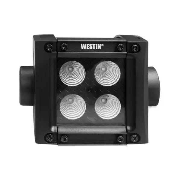 Westin B-FORCE LED Light Bar Double Row 2 inch Flood w/3W Cree - Black thumbnail 2