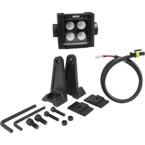 Westin B-FORCE LED Light Bar Double Row 2 inch Flood w/3W Cree - Black thumbnail 3