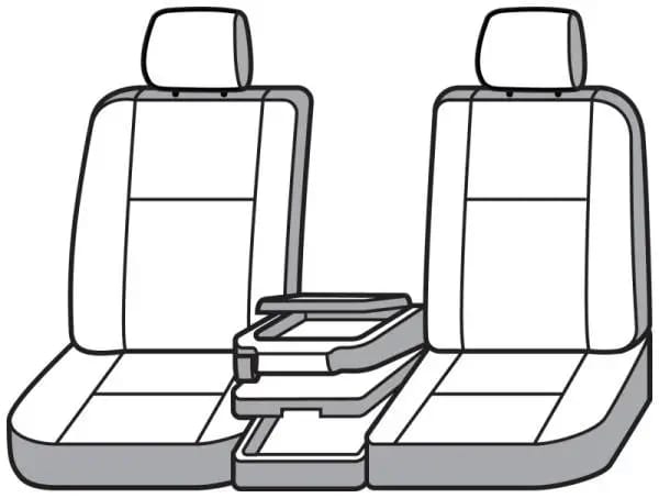 Covercraft 21-24 Ford F-150 Carhartt SeatSaver Custom Front Row Seat Covers - Gravel thumbnail 3