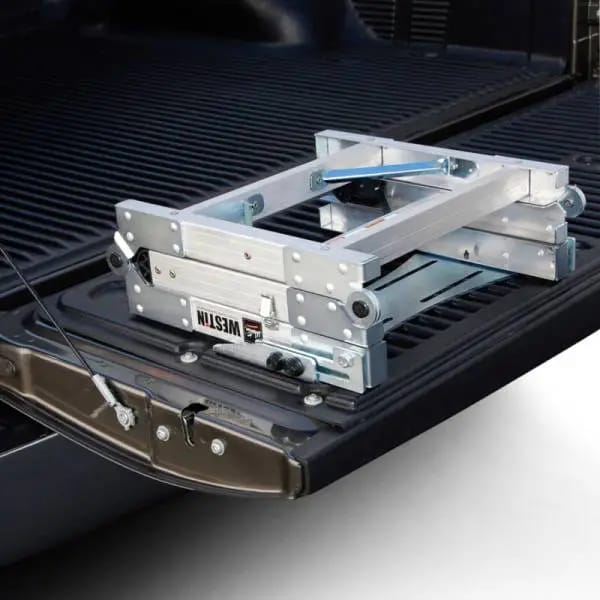 Westin Truck-Pal Tailgate Ladder - Aluminum thumbnail 2