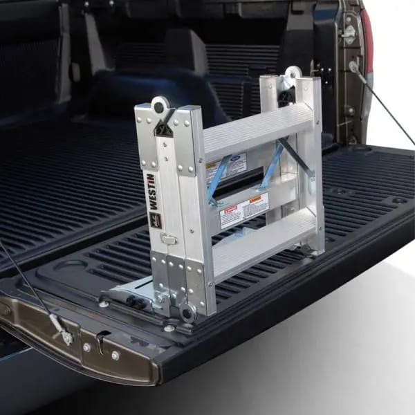 Westin Truck-Pal Tailgate Ladder - Aluminum thumbnail 4