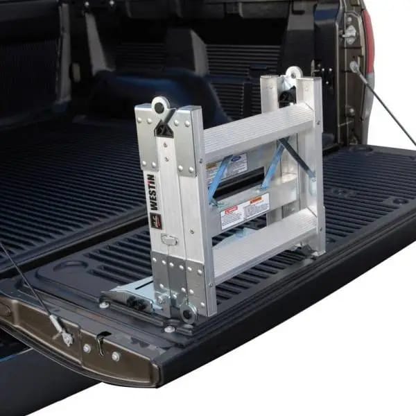 Westin Truck-Pal Tailgate Ladder - Aluminum thumbnail 14